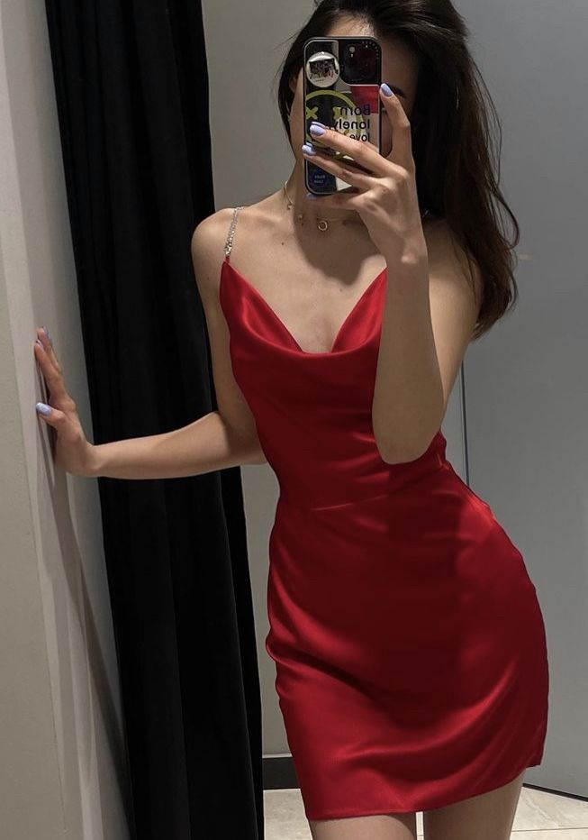 Sexy Red Homecoming Dress,Red Party Dress Y2628