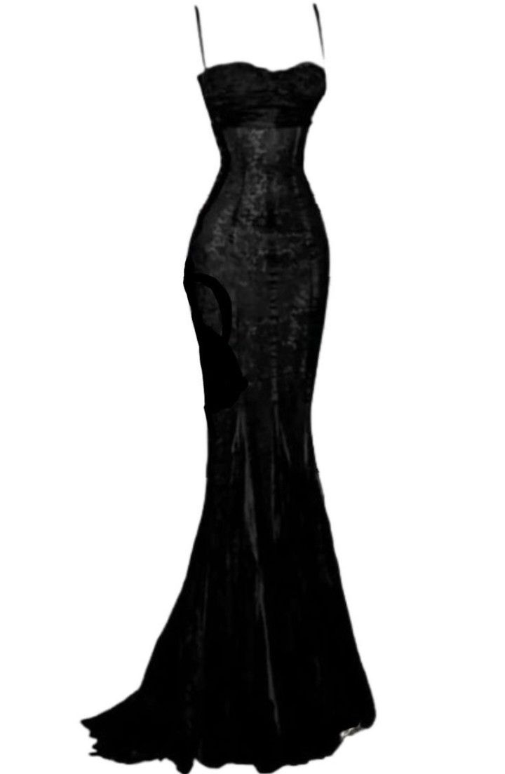 Sexy Black Lace Mermaid Evening Dress Classy Prom Dress Y7836
