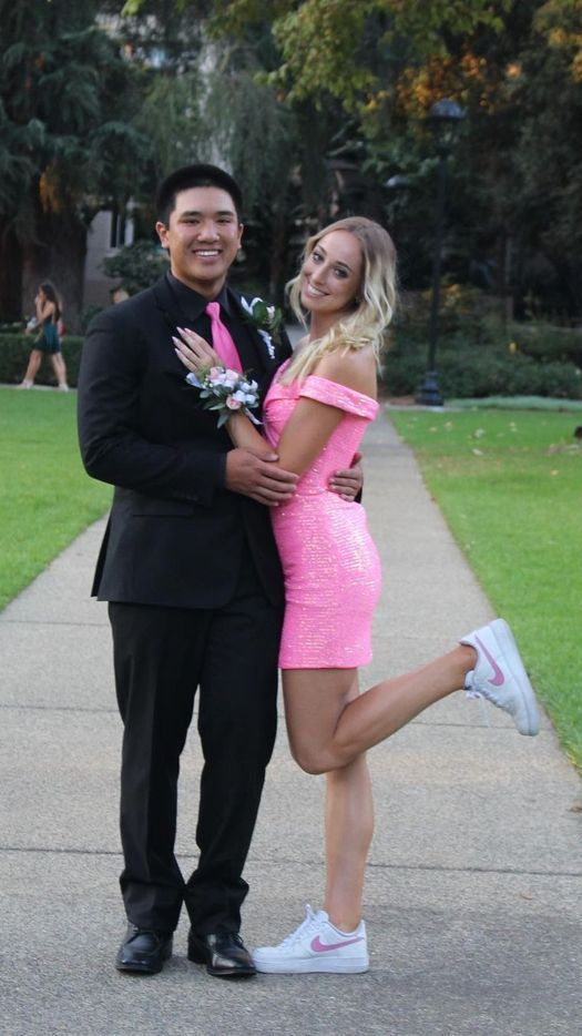 Glitter Pink Homecoming Dress,Off The Shoulder Sequins Homecoming Dress Y2132