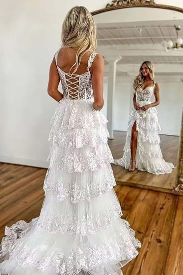 Off Shoulder Navy Blue Tulle Lace Long Prom Dresses, Off The Shoulder Lace Blue Evening Party Dresses Y2973