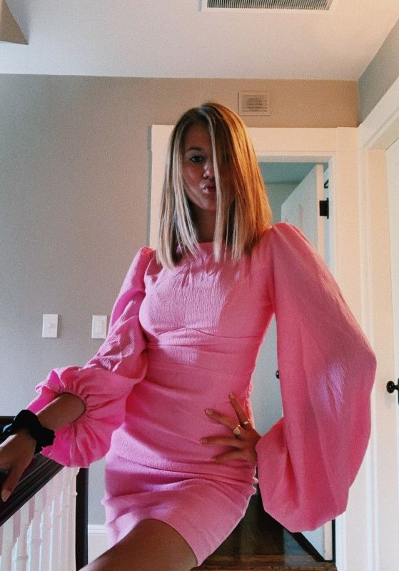 Lovely Hot Pink Homecoming Dress,Hot Pink Party Dress Y2307