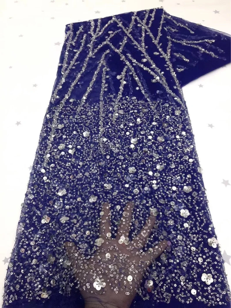 Navy Blue One Shoulder Evening Dresses V Neck Prom Gowns Custom Made Sequin Sparkly Formal Party Dresses Y4936