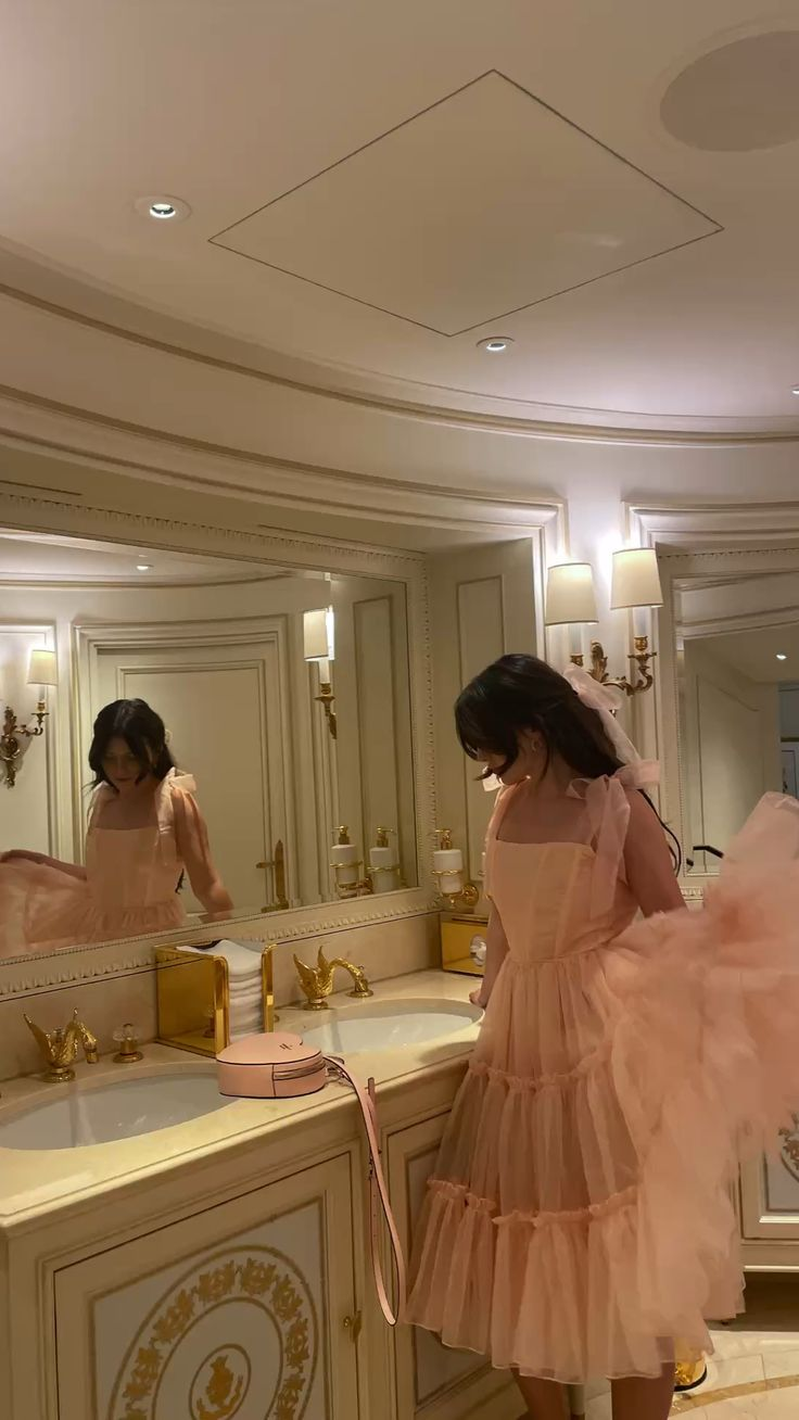 Elegant Pink A-line Tulle Midi-length Prom Dress,18th Birthday Party Dress Y5007