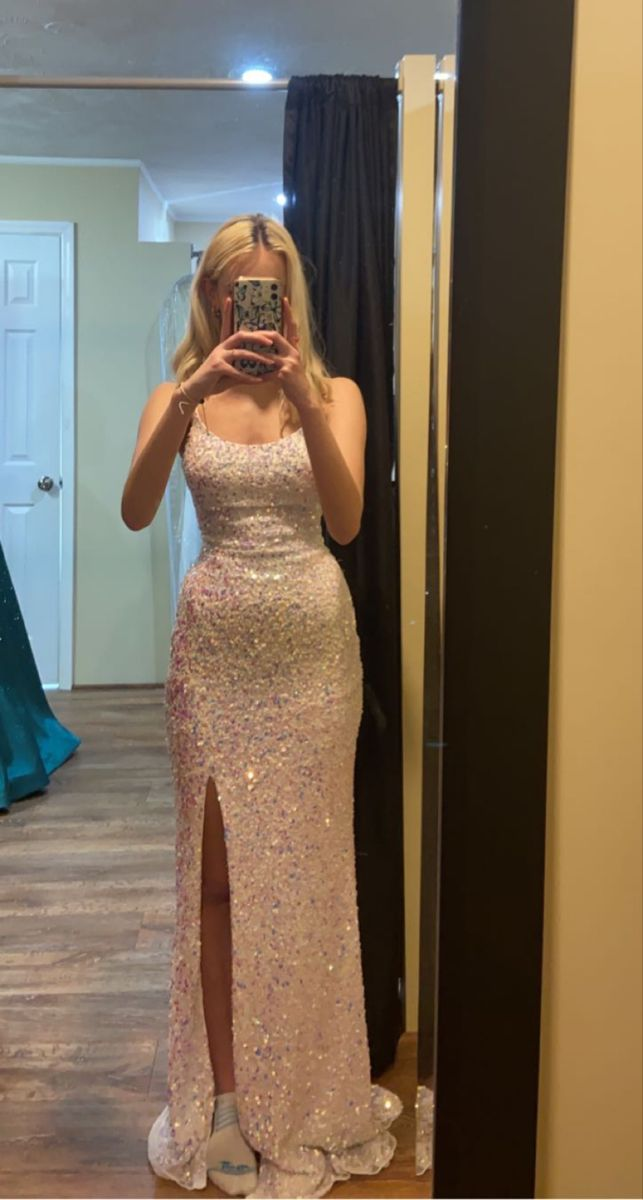 Sexy Backless Prom Dress Mermaid Sparkling Sequin Evening Dress For Women Y4805