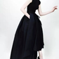 Sexy black prom dress charming pretty gown simple evening dress,o-neck party formal dress S19670