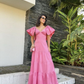 Charming A-line V Neck Long Prom Dress,Maxi Dress Y7135