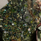 Vintage Dark Green Irregular Neckline Satin Beaded Evening Dress,Ruched Mermaid Prom Dress Y8560