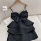 Lovely Black Homecoming Dress,Black Cocktail Dress Y2359