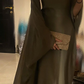 Vintage Green Long Prom Dress Formal Gown Y4028