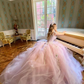 Glamorous Tulle Lace Quinceanera Dress Ball Gown Sweet 16 Dress Y7319
