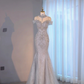 Stunning Mermaid Off The Shoulder Prom Dress,Pageant Dress Y4405