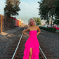 Strapless Tiered High-Low Prom Dress Y3048