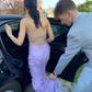 Purple Mermaid Prom Dresses Lace Appliques Evening Party Formal Gowns Y4961