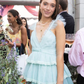 Cute A-line V Neck Homecoming Dress 18th Birthday Party Dress Y2708