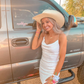 Cute White Sequins Homecoming Dress,White Graduation Dress  Y2171