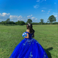 Royal Blue Ball Gown Quinceanera Dresses 3D Flower Sweetheart Sweet 15 16 Prom Party Gowns Y2821