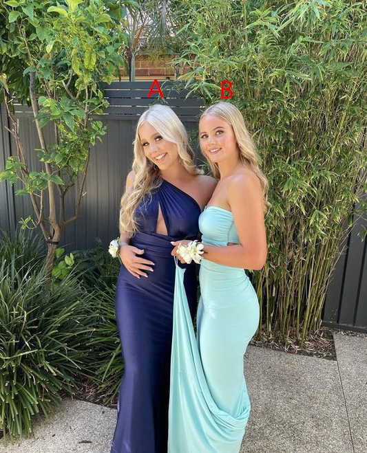 Sexy Sheath Long Prom Dresses 22th Birthday Outfit Y7195