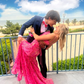 Shiny Mermaid Prom Dress with Split Winter Formal Gown Y4173