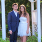 Strapless White Homecoming Dress,White Party Dress  Y2327