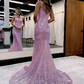 Trumpet/Mermaid Sequins Sweetheart Sleeveless Court Train Corset Dresses Y4726