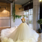 Charming A-line Tulle Ball Gown Puffy Dress Sweet 16 Dress  Y6551