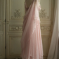 Vintage Pink One Shoulder Chiffon Evening Dress A Line Prom Dress Y7791