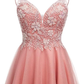 Sparkly Tulle Homecoming Dresses for Teens Mini Cocktail Dress,Y2411