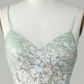 Dusty Sage Spaghetti Straps Homecoming Dress With Criss Cross Back Y2925