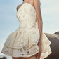 Sexy A-line Lace Homecoming Dress Wedding Guest Dress  Y2711