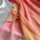 Chic Ombre Orange Chiffon Prom Dress Evening Gown Y7758