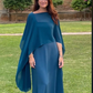 Classy A-line Square Neckline Prom Dress,Wedding Guest Dress  Y4748