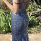 Elegant Mermaid V Neck Prom Dress,Formal Gown Y7197