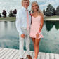 Pink V Neck Pleated Homecoming Dress,Lovely Pink Party Dress Y2324