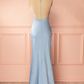Elegant Sheath/Column Long Prom Dress,Graduation Dress Y4656
