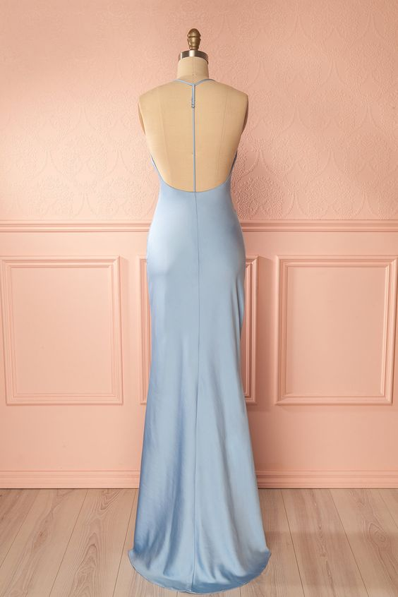Elegant Sheath/Column Long Prom Dress,Graduation Dress Y4656