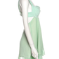 Green A-line Mini Homecoming Dress,Backless Party Dress,Y2510