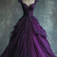 Elegant Blue Tulle Lace Ball Gown Formal A Line Quinceanera Dress Y7797