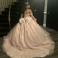 Glamorous Appliques Tulle Quinceanera Dress Ball Gown,Sweet 16 Dress Y7323