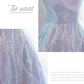 Purple Off Shoulder Sequin Tulle Long Prom Dress, Purple Formal Evening Dresses Y4659