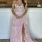 Off Shoulder Navy Blue Tulle Lace Long Prom Dresses, Off The Shoulder Lace Blue Evening Party Dresses Y2973