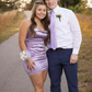 Lilac Spaghetti Straps Bodycon Dress,Sexy Mini Homecoming Dress ,Y2441