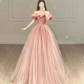 Pink Fashion Prom Dresses, Formal Evening Dresses Y6585