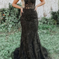 Sweetheart Neck Pink Mermaid Lace Prom Dresses, Pink Mermaid Lace Formal Graduation Dresses Y1549
