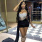 18th Birthday Outfit Black Velvet Sheath Homecoming Dresses, Custom Made Party Dresses Y323