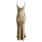 Elegant Spaghetti Straps Prom Dress Backless Formal Gown Sexy Evening Dress Y410