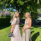 Different Styles Of Evening Dresses Halter Neckline Prom Dress Pink A-line Tulle Layered Prom Dress Y288