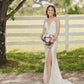 Elegant Sequins Long Prom Dress Formal Evening Dresses with Lace Appliques Y1768