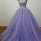 Gorgeous Quinceanera Dresses With Applique And Beading, Purple Ball Gown Y1252