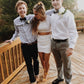 Two Piece White Lace Homecoming Dress,Charming White Party Dress Y968