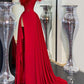 Red prom dresses, custom made evening gowns, fashion evening gowns Y488